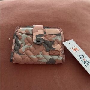 LUG Minuet Wallet - Camo Rose - New With Tags
